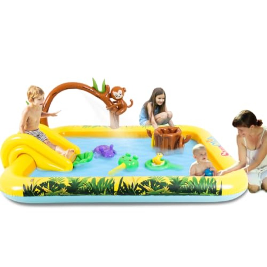 Kids Outdoor Pool - Centre de jeux gonflable pour animaux