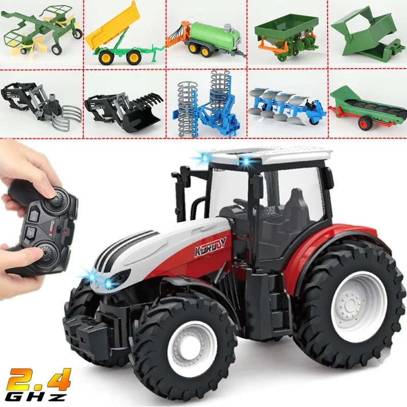 Kids Outdoor Vehicles - Ensemble de jouets de voiture agricole