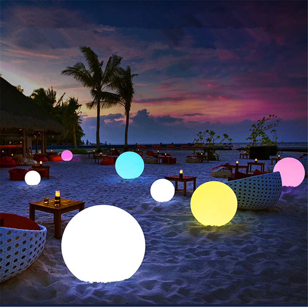 Kids Outdoor Yard - Boule lumineuse LED Rechargeable pour enfants