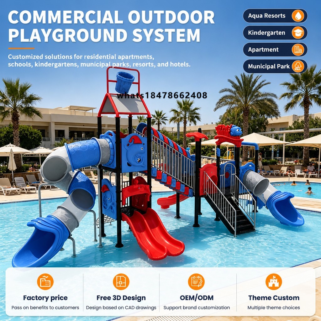 Kids Outdoor Pool - Équipement de parc aquatique extérieur pour