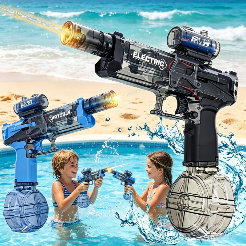 Kids Outdoor Yard Games - Pistolets à eau électriques à tir