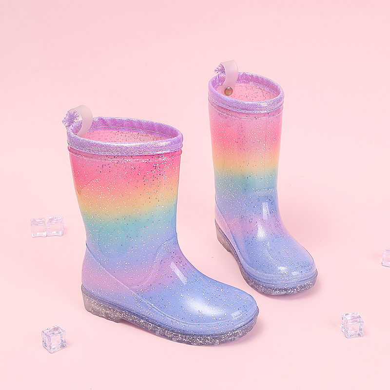Kids Outdoor Boots - Bottes de pluie pour filles mignonnes