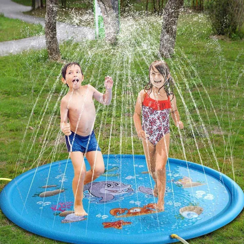 Kids Outdoor Yard - Piscines à éclaboussures d'eau pour enfants,
