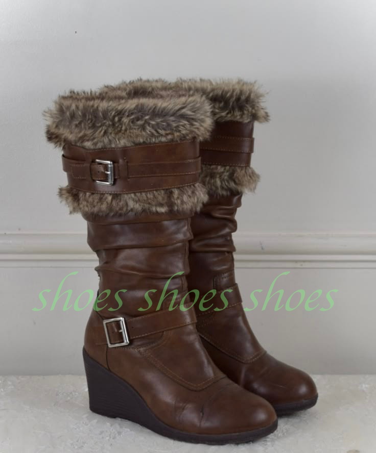 Kids Outdoor Boots - Bottes mi-mollet pour femme, style vintage,