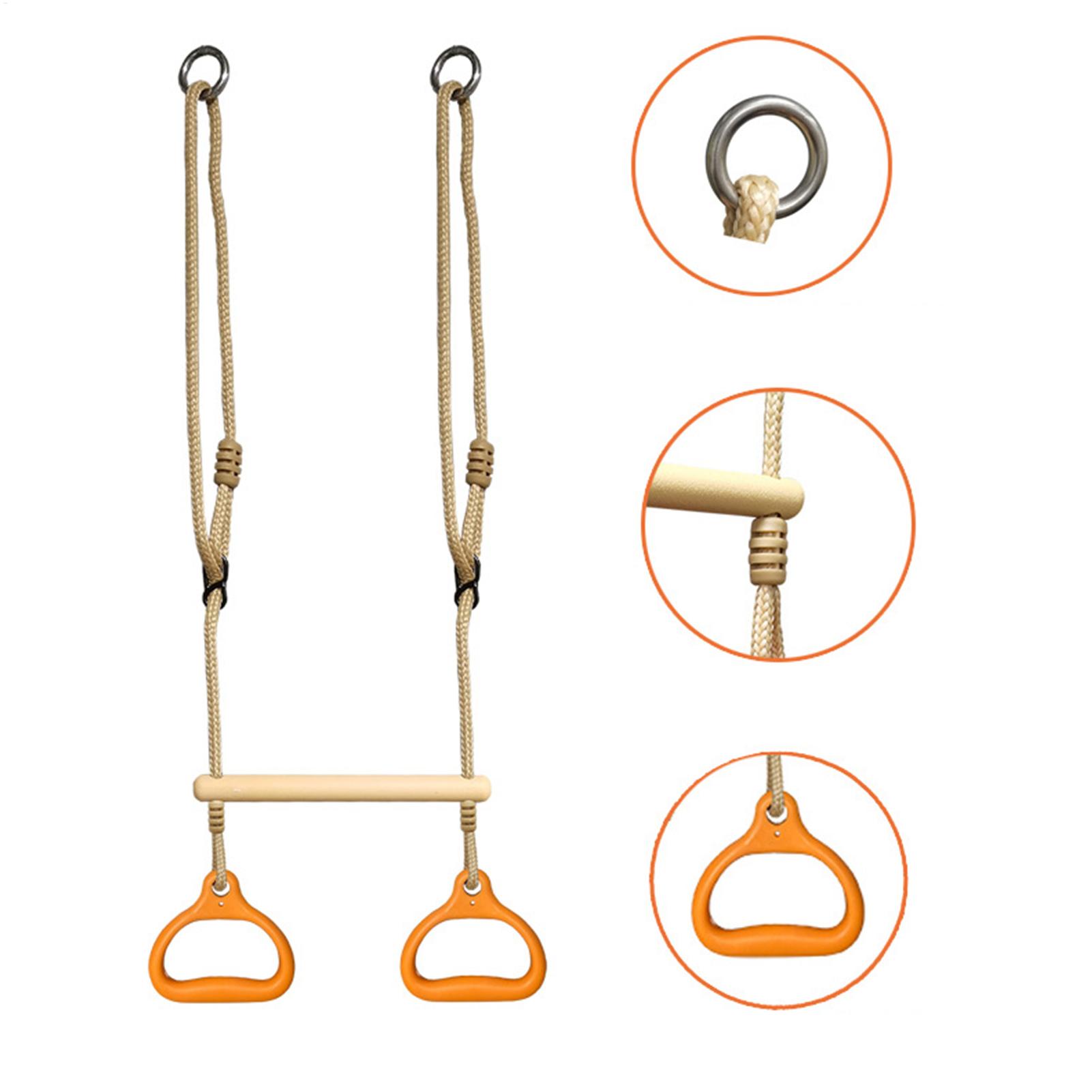 Kids Outdoor Gym Equipment - Barre de balançoire sensorielle ergonomique, équipement