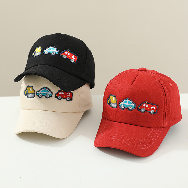 Kids Outdoor Vehicles - Casquettes de baseball pour garçons, brodées