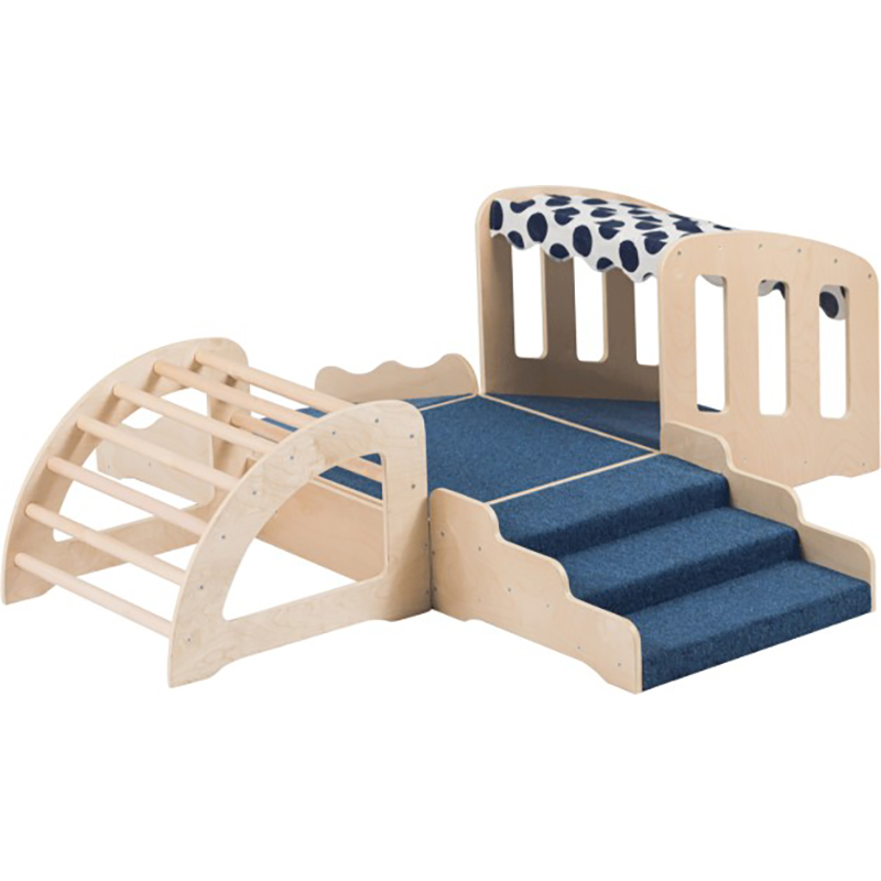 Kids Outdoor Gym Equipment - Ensemble de jeux souples intérieur/extérieur, équipement