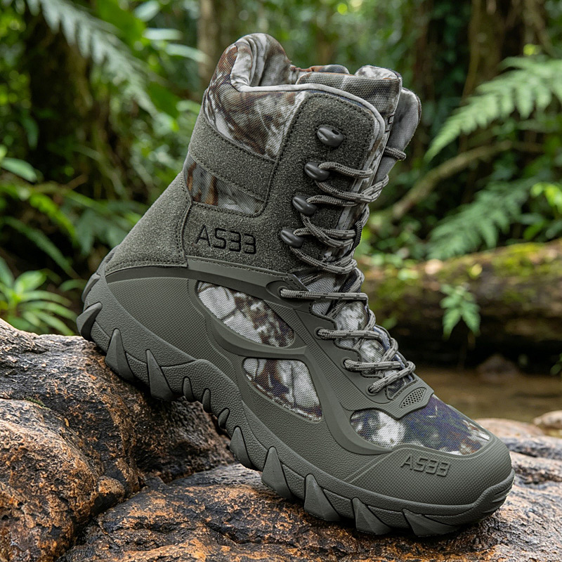 Kids Outdoor Boots - Bottes tactiques pour hommes, bottes d'extérieur