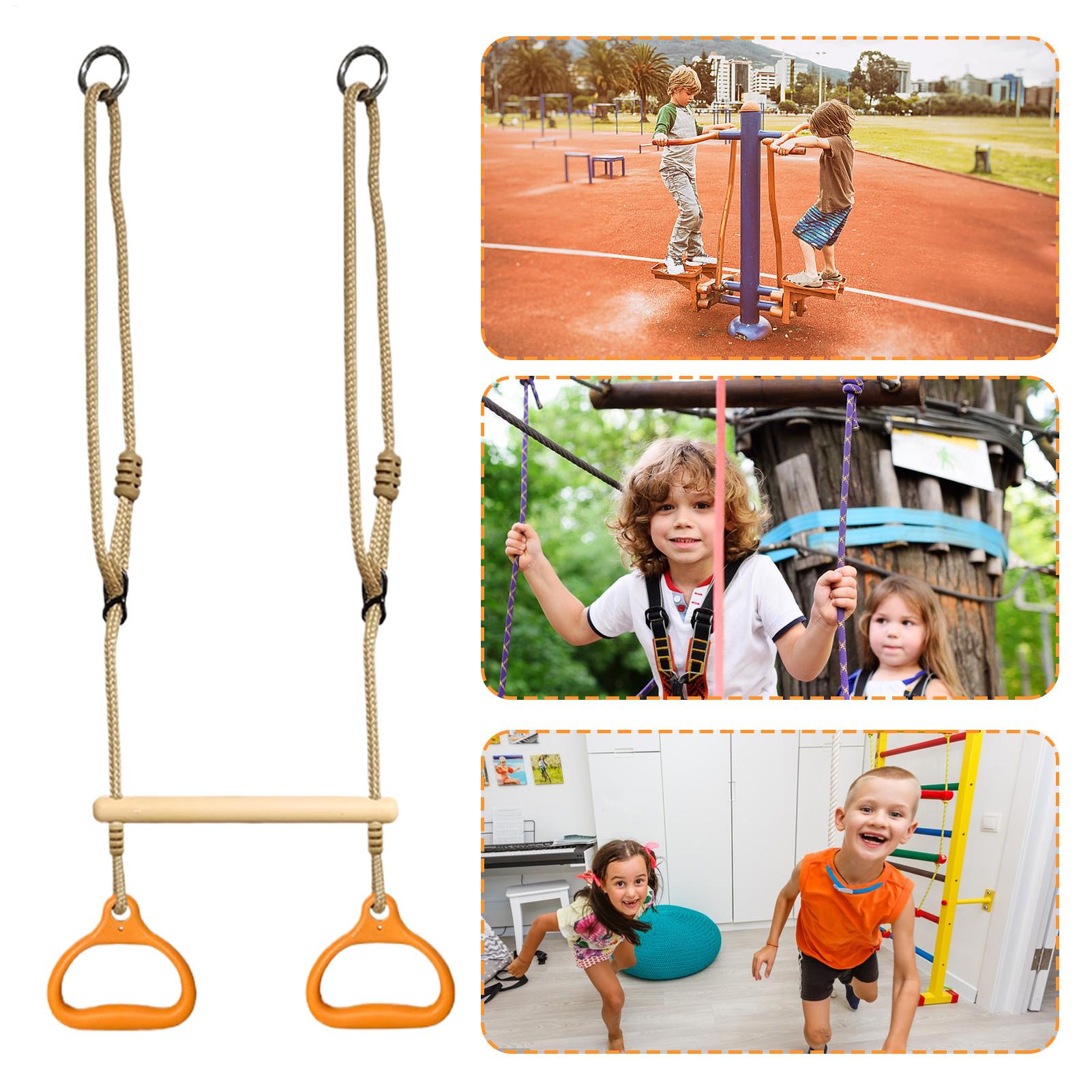 Kids Outdoor Gym Equipment - Barre de balançoire, équipement de gym,