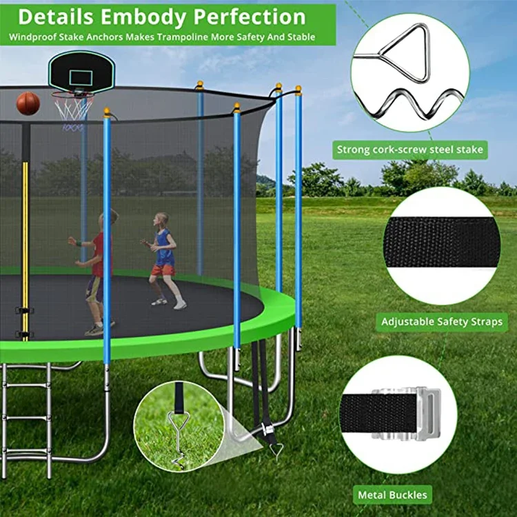 # Trampoline rond sans ressort - Kids Outdoor Net avis et prix