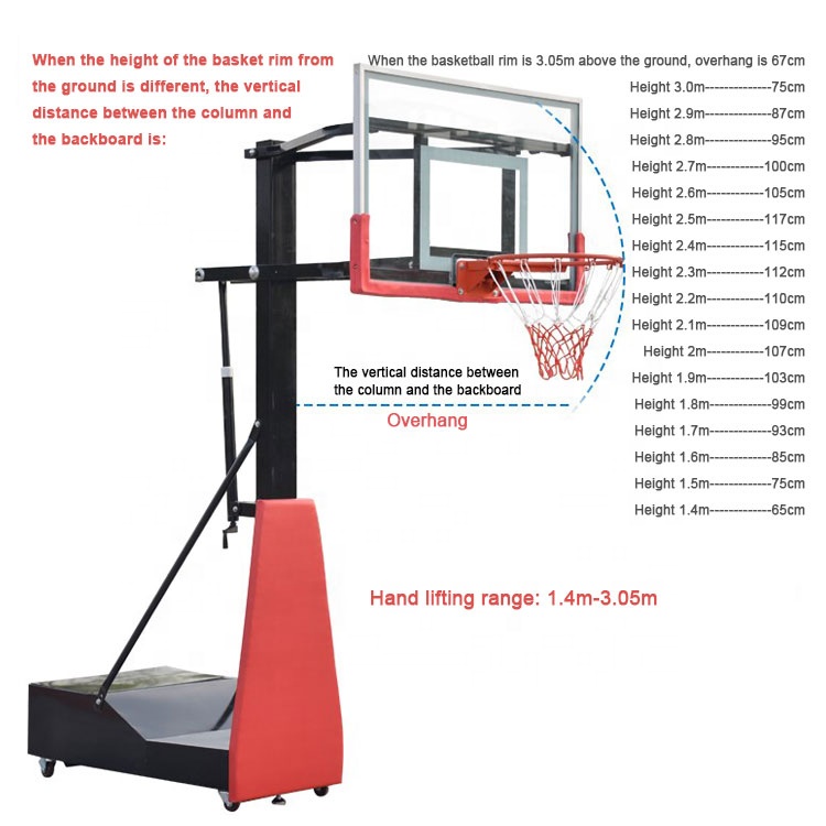 Panier de basket réglable pour - Basketball Hoop Outdoor avis et prix