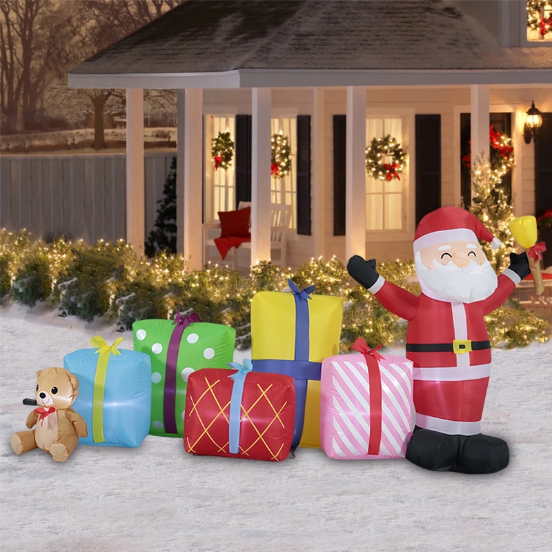 Boîte cadeau gonflable lumineu - Kids Outdoor Yard avis et prix