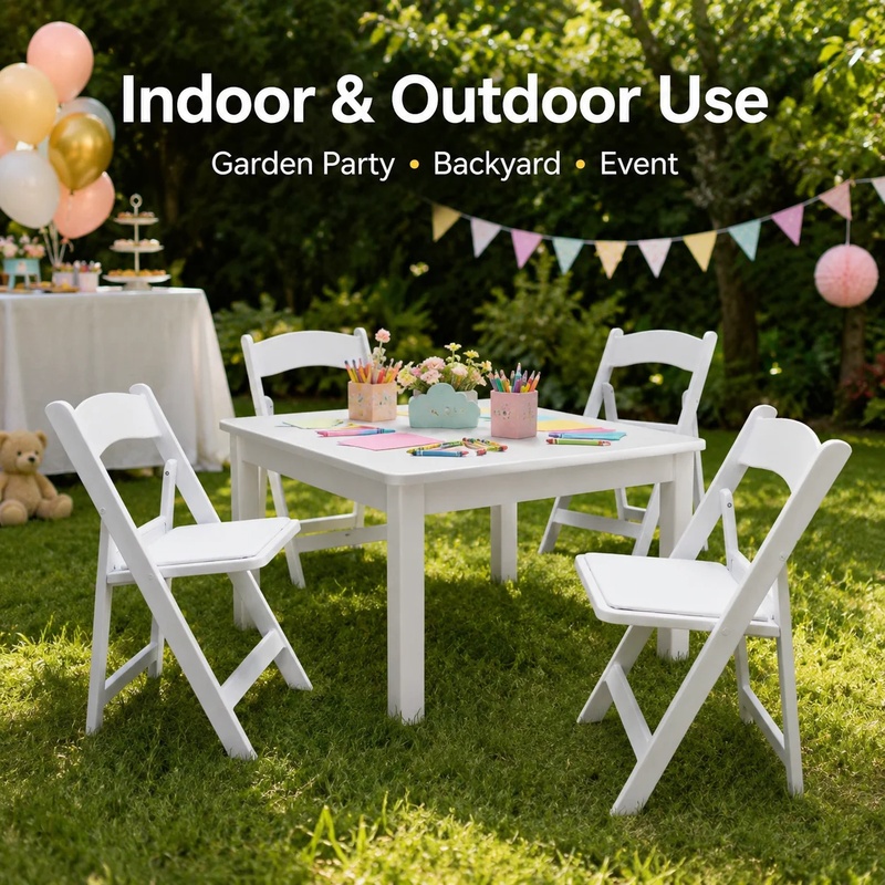 Chaises pliantes en plastique  - Kids Outdoor Chair Plastic avis et prix