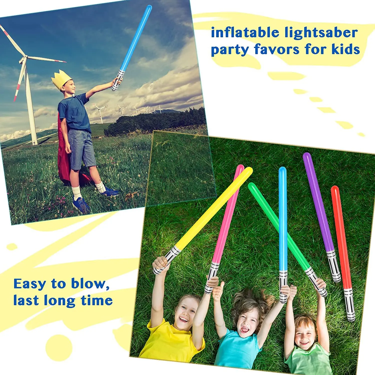 Sabre laser gonflable Kawaii d - Kids Outdoor Yard Games avis et prix