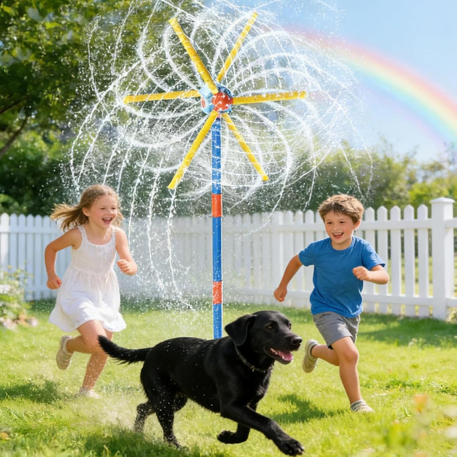Moulin à vent avec arroseur po - Kids Outdoor Yard avis et prix