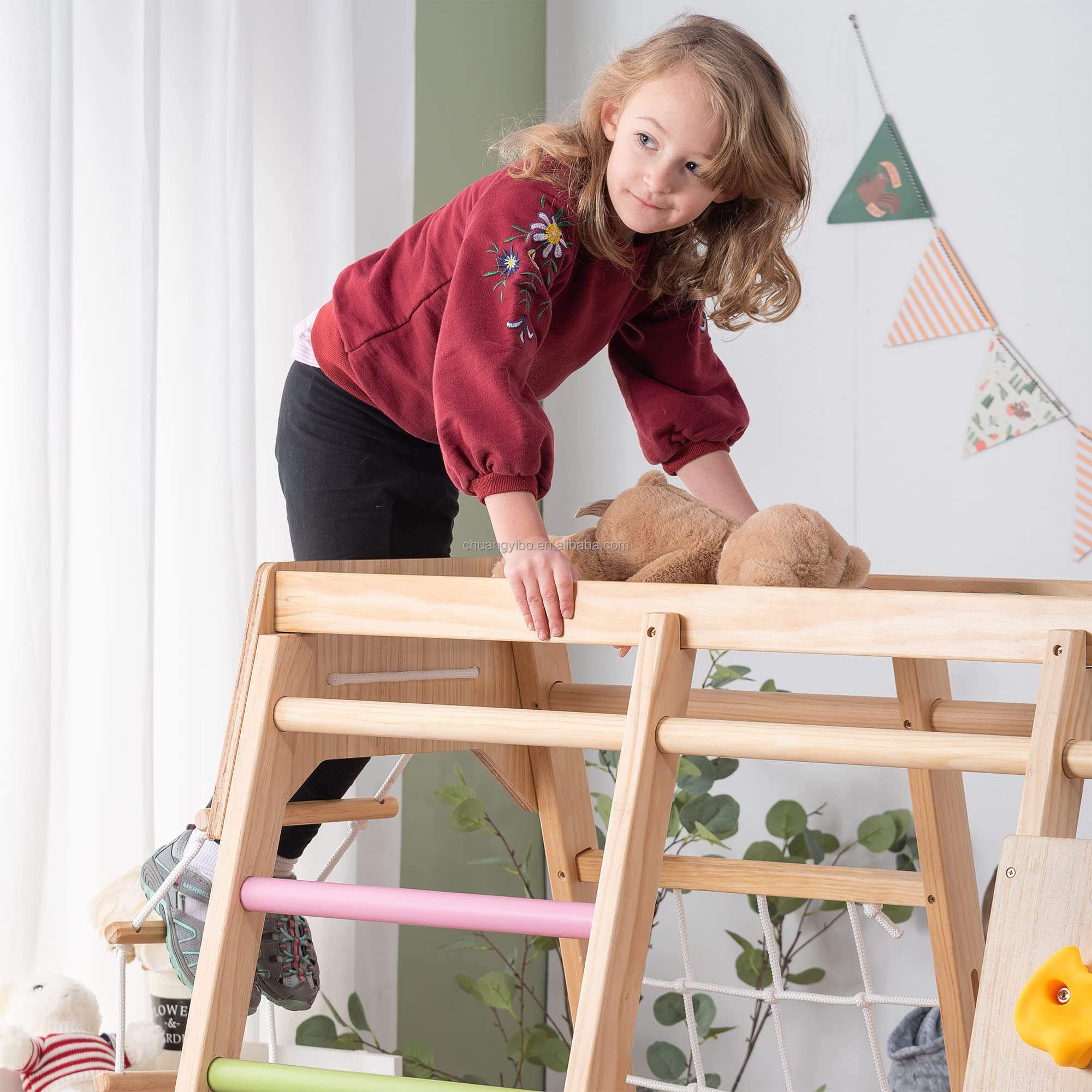 Mur d'escalade, produits de pa - Kids Outdoor Swing And Slide avis et prix