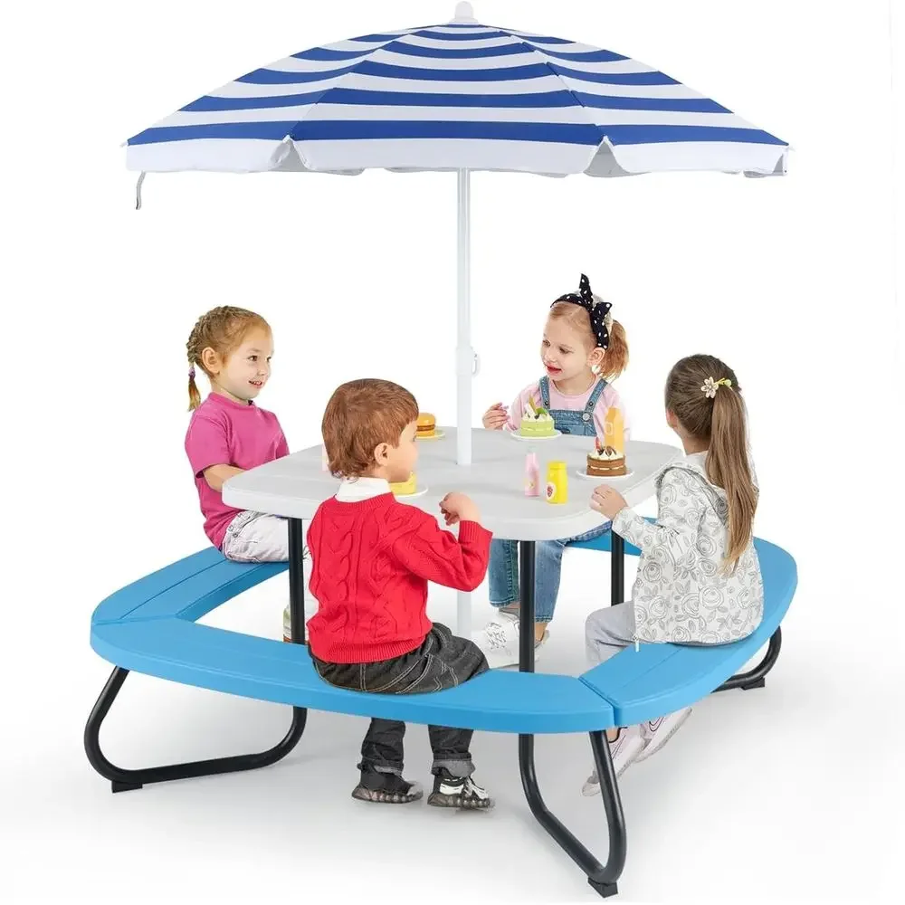 Table de pique-nique pour enfa - Kids Outdoor Umbrella avis et prix
