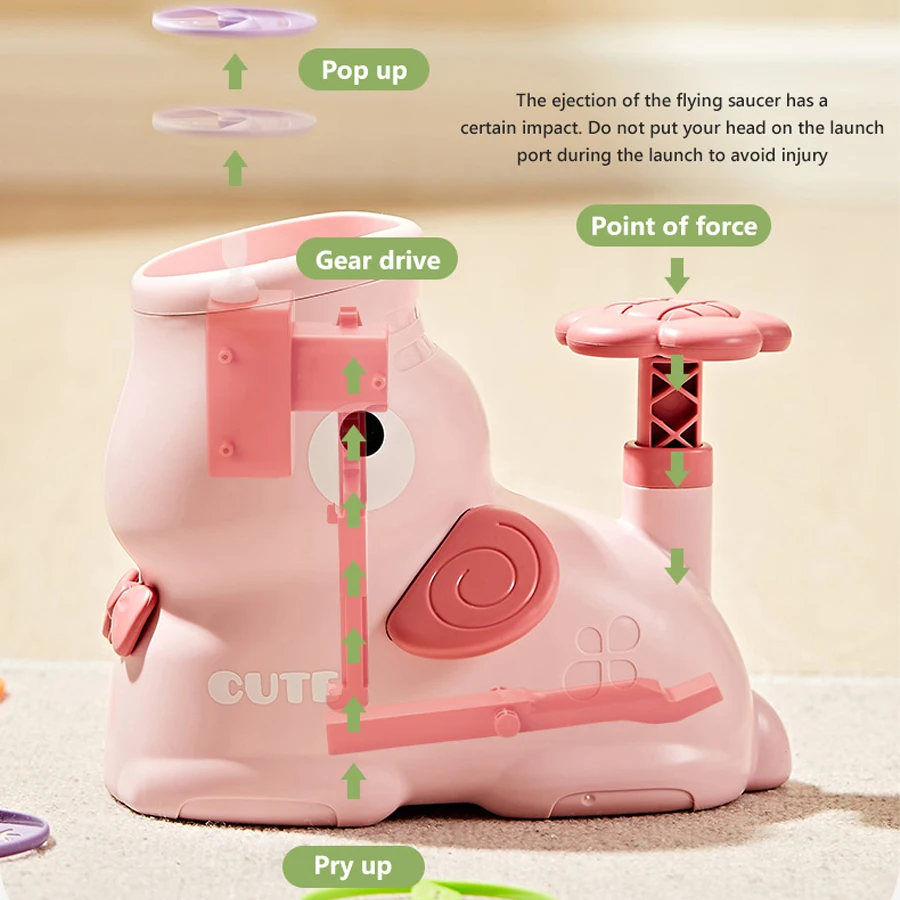 Lanceur de disques volants, jo - Kids Indoor Outdoor Games avis et prix
