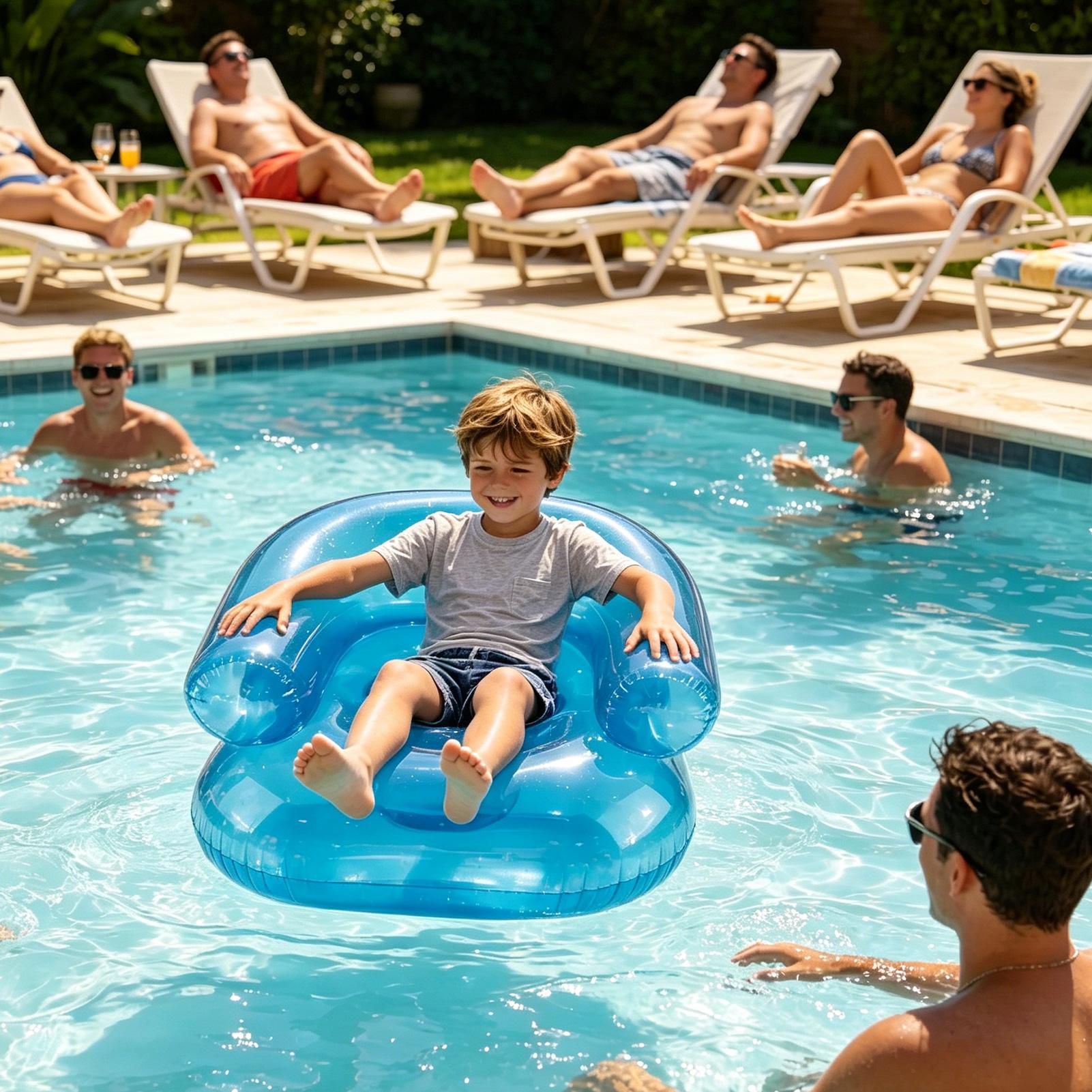 Fauteuil gonflable pour enfant - Kids Outdoor Chair Plastic avis et prix