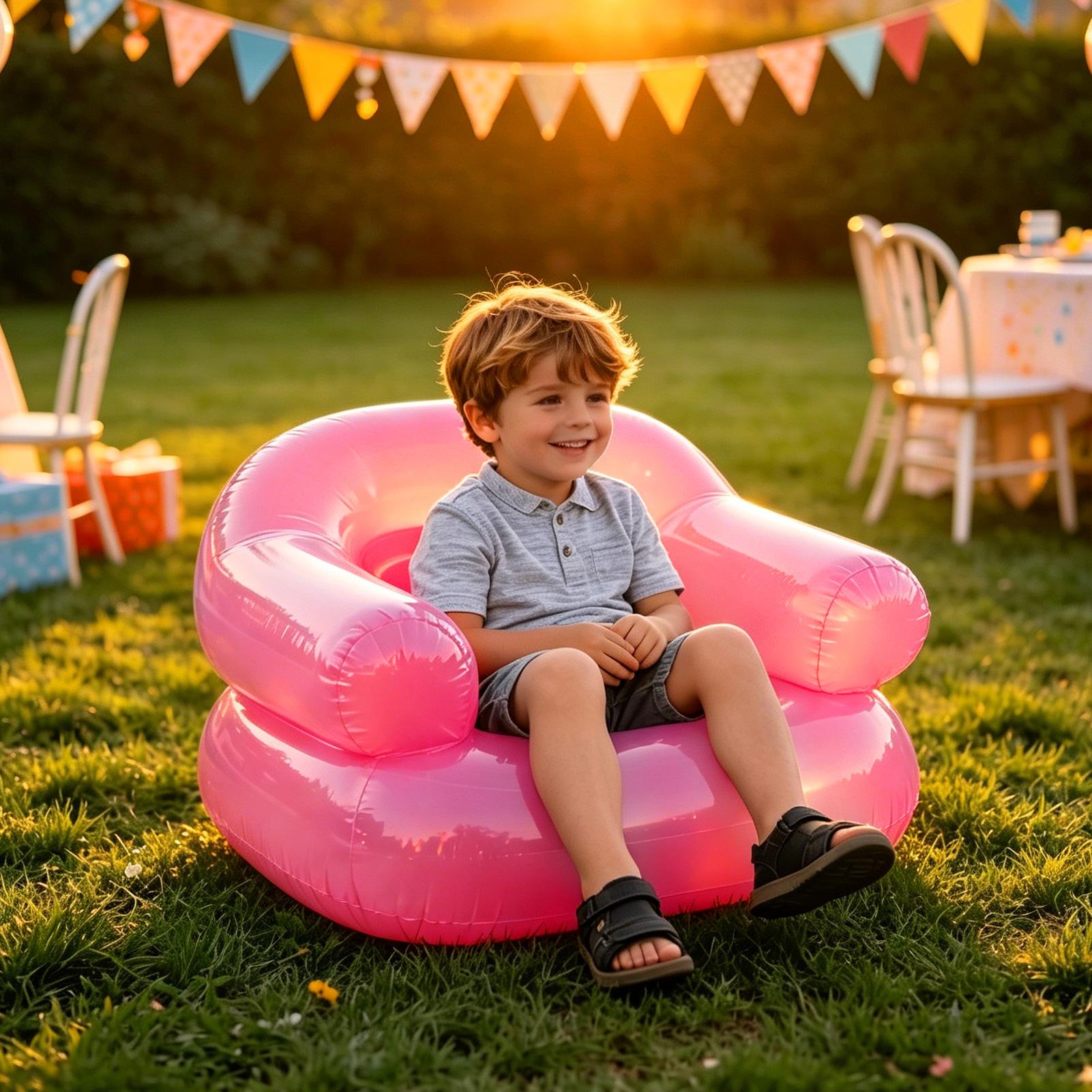 Fauteuil gonflable pour enfant - Kids Outdoor Chair Plastic avis et prix
