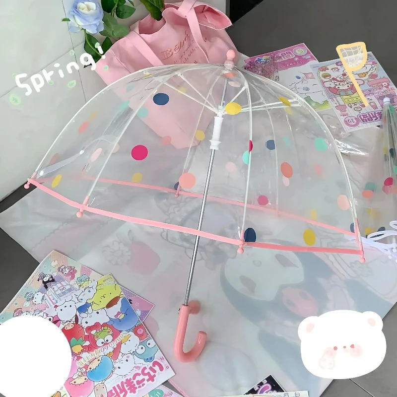 Parapluie transparent à pois p - Kids Outdoor Umbrella avis et prix