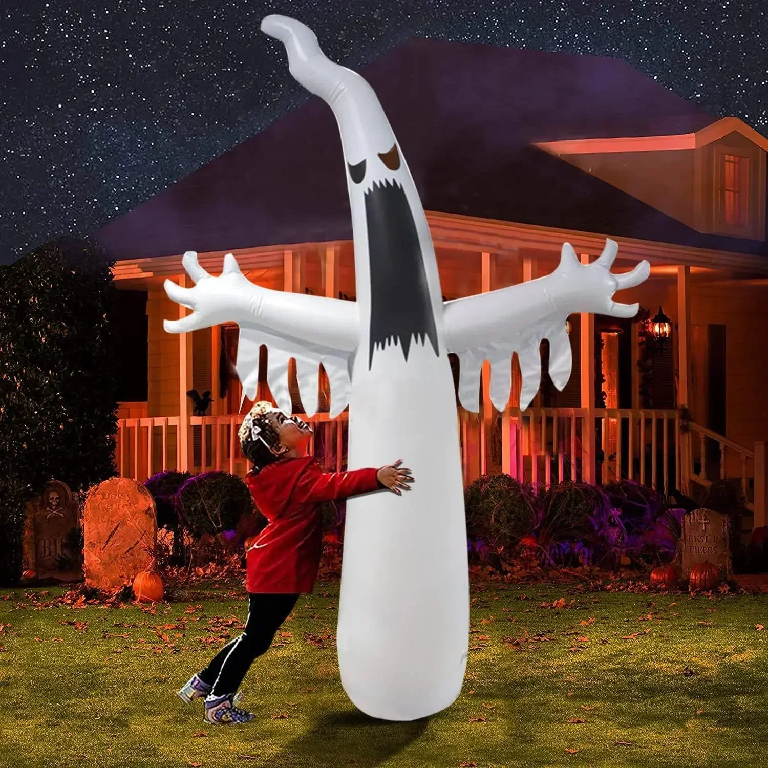 Fantôme effrayant gonflable d' - Kids Outdoor Yard avis et prix