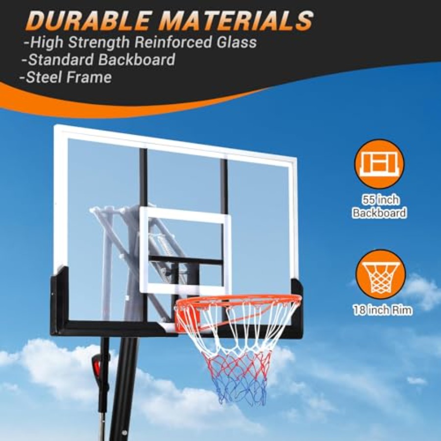 Système de panier de basket-ba - Basketball Hoop Outdoor avis et prix