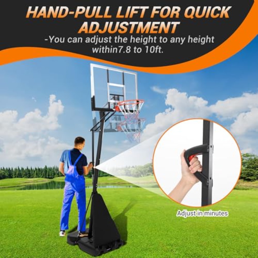 Système de panier de basket-ba - Basketball Hoop Outdoor avis et prix