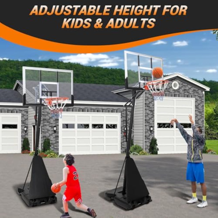 Système de panier de basket-ba - Basketball Hoop Outdoor avis et prix