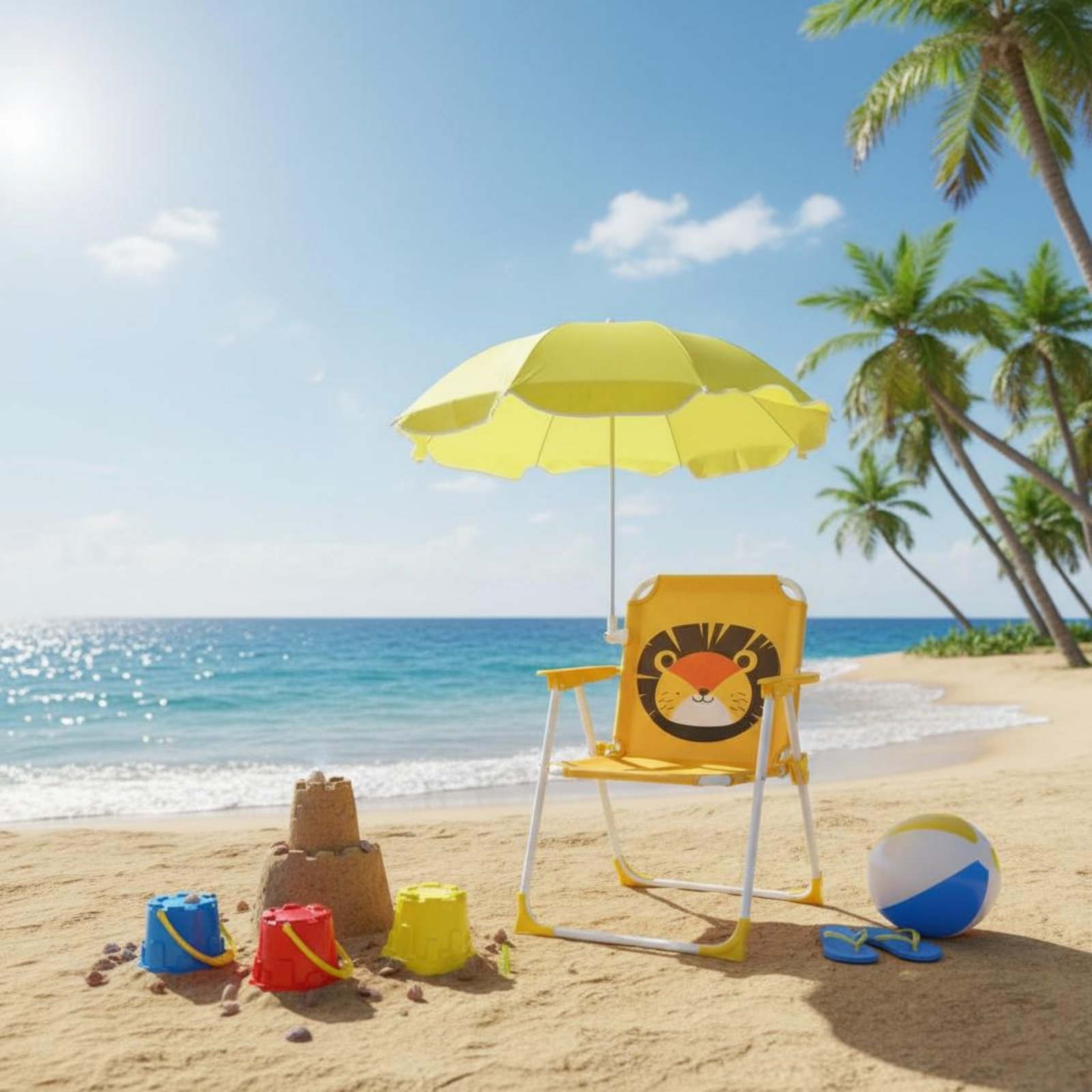 Chaise de plage pour enfants a - Kids Outdoor Umbrella avis et prix