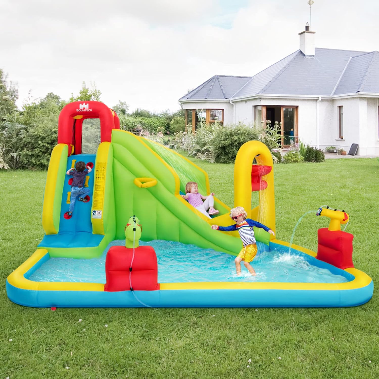 Parc aquatique gonflable géant - Kids Outdoor Pool avis et prix