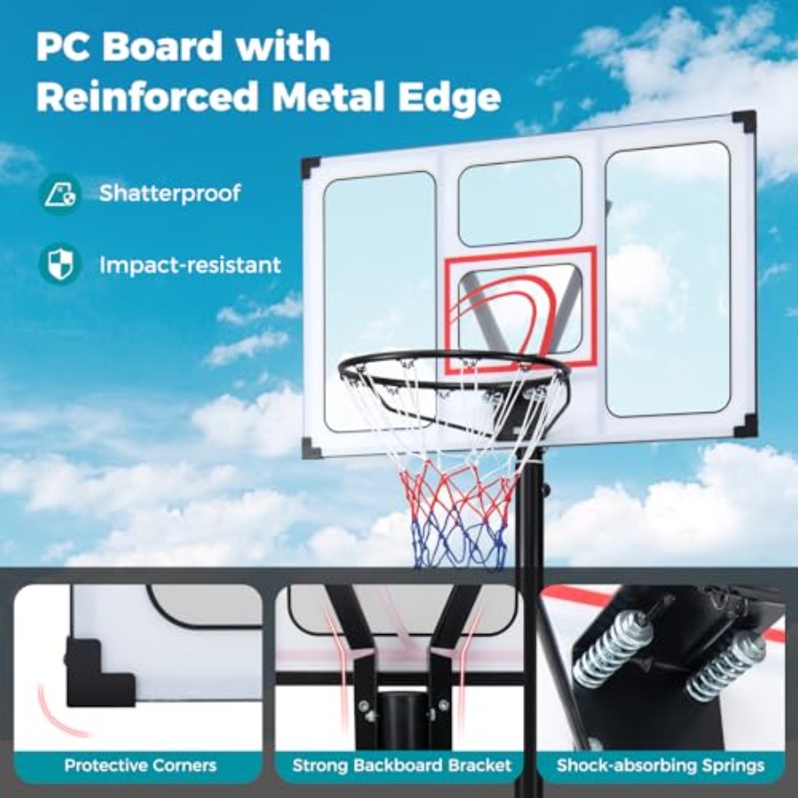 Panier de basket-ball d'extéri - Basketball Hoop Outdoor avis et prix