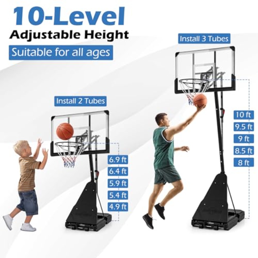 Panier de basket portable pour - Basketball Hoop Outdoor avis et prix