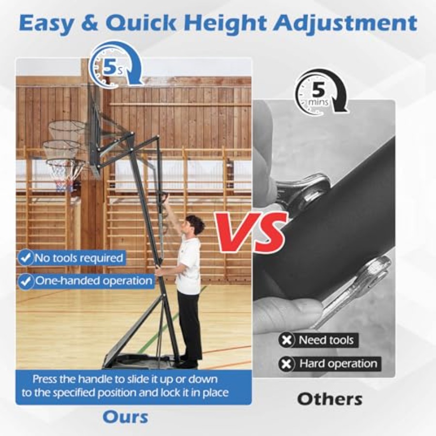 Panier de basket portable pour - Basketball Hoop Outdoor avis et prix