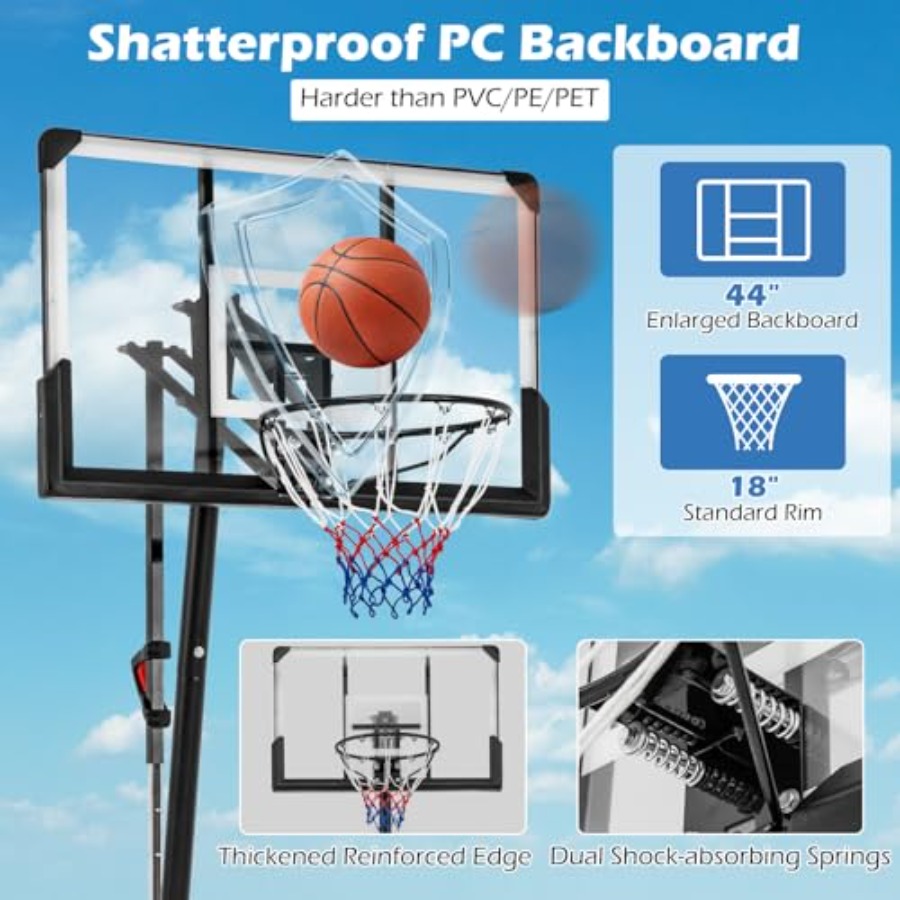 Panier de basket portable pour - Basketball Hoop Outdoor avis et prix