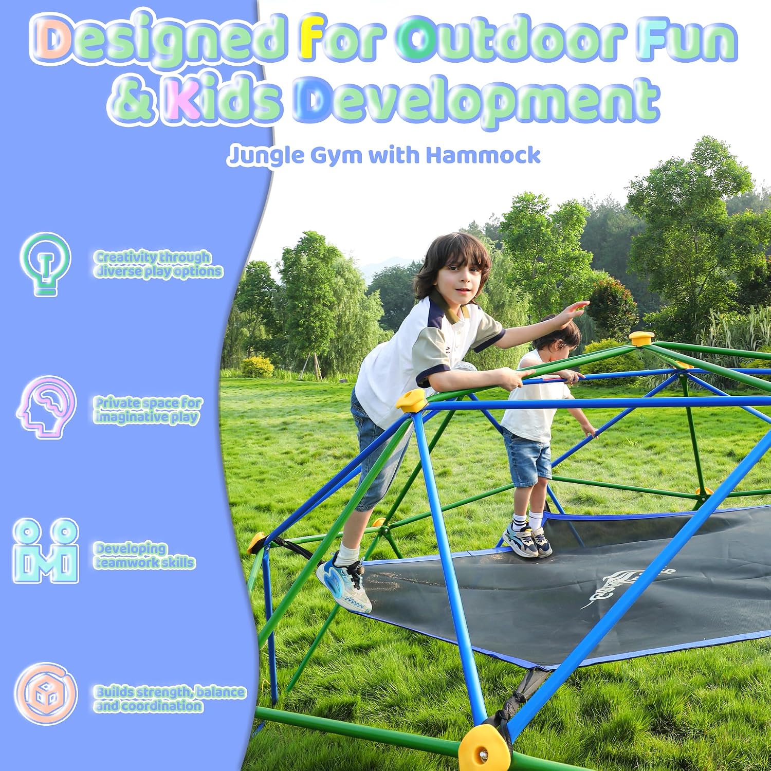Dôme d'escalade de 10 pieds av - Kids Outdoor Dome Climber avis et prix