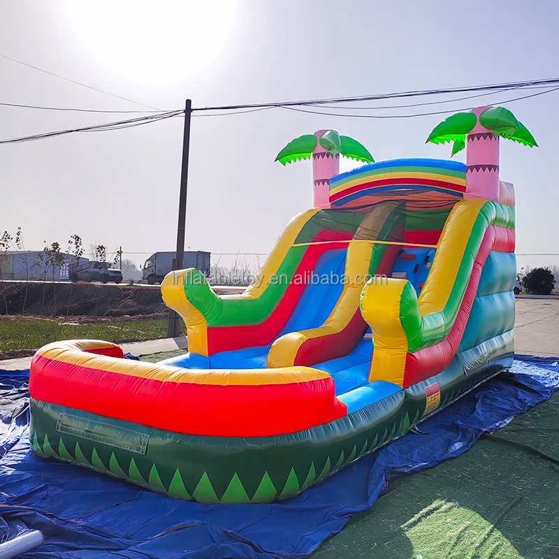 Toboggan aquatique gonflable c - Kids Outdoor Pool avis et prix