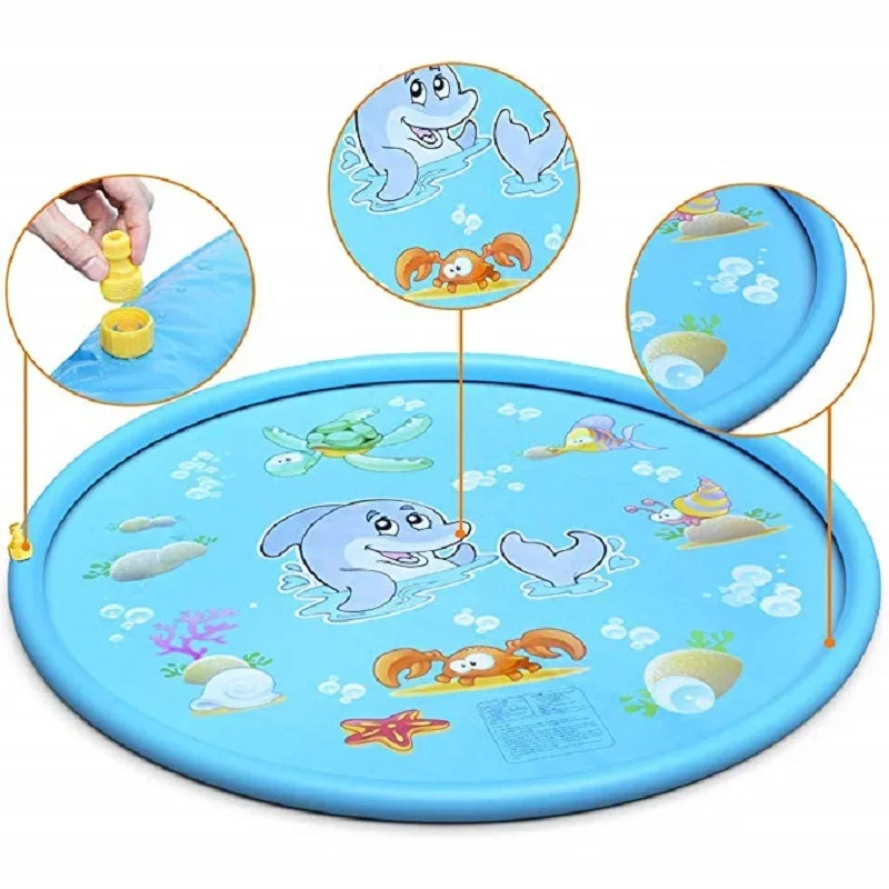 Tapis d'arrosage rond gonflabl - Kids Outdoor Yard avis et prix