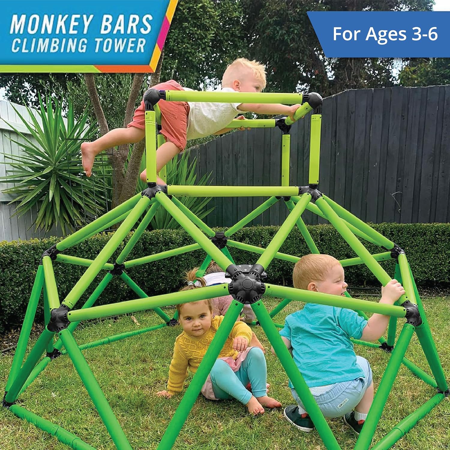 Climber with Top - Ensemble de - Kids Outdoor Dome Climber avis et prix