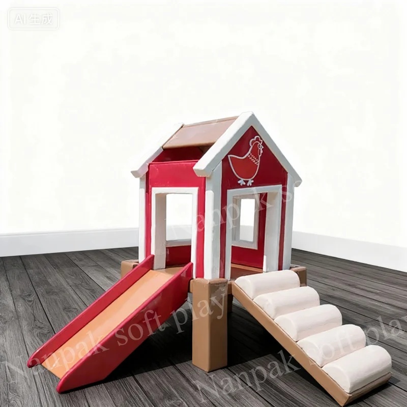 Maisonnette de jeu souple Poul - Kids Outdoor Gym Equipment avis et prix