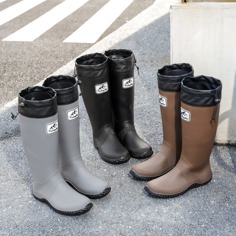 1 paire de bottes de pluie en  - Kids Outdoor Boots avis et prix